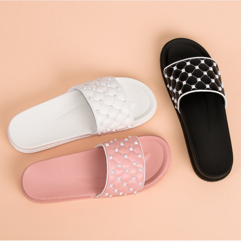 Zapatillas de mujer con estilo rosa 1