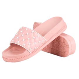 Zapatillas de mujer con estilo rosado 6