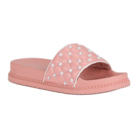 Zapatillas de mujer con estilo rosado 7