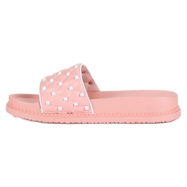 Zapatillas de mujer con estilo rosado 8