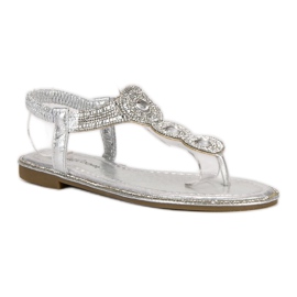Abloom Sandalias elegantes gris 3