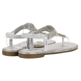 Abloom Sandalias elegantes gris 5