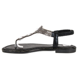 Abloom Sandalias elegantes negro 5