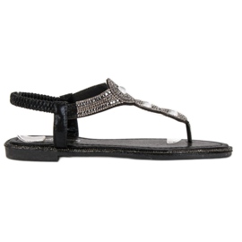 Abloom Sandalias elegantes negro 7