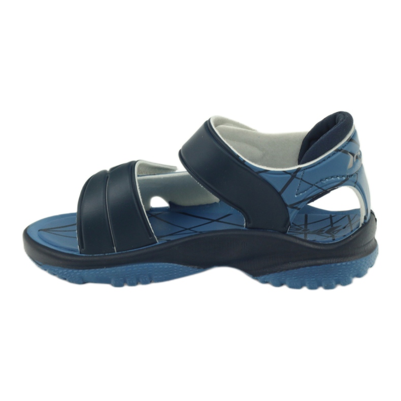 Sandalias azules Rider velcro calzado infantil azul marino 2