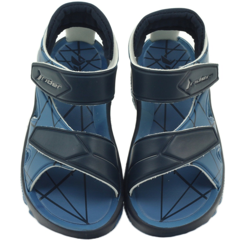 Sandalias azules Rider velcro calzado infantil azul marino 4