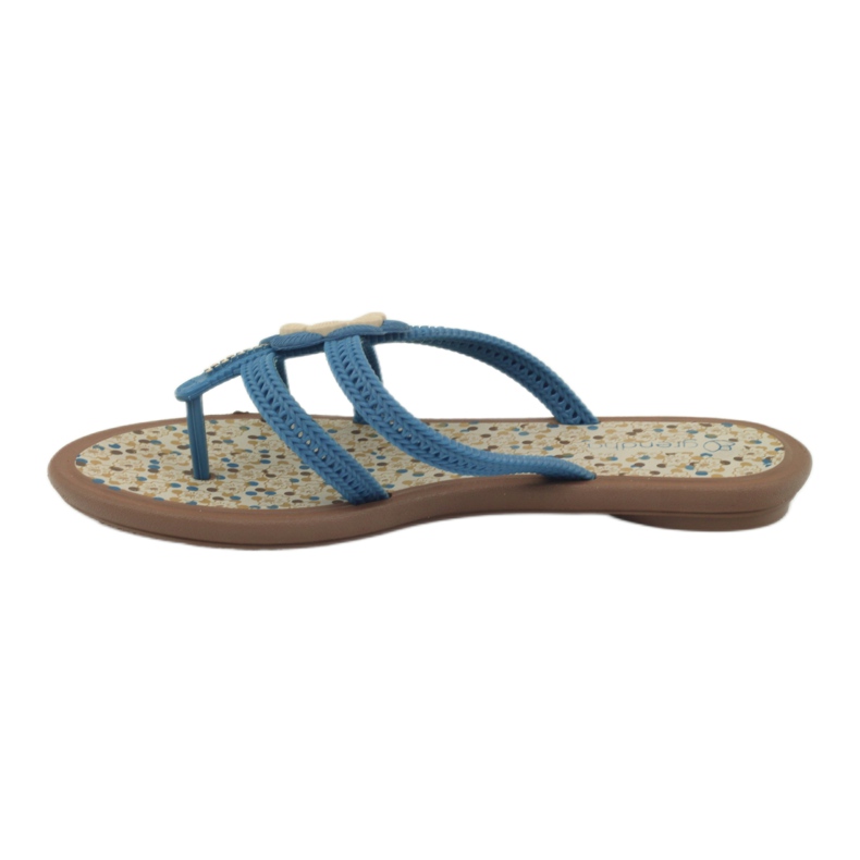 Rider Chanclas, chanclas para niños con flor de agua, Grendha, azul 2