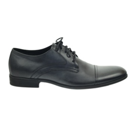 Zapatos zapatos de hombre en piel Pilpol 1674 gris 1