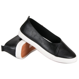 Zapatillas sin cordones negro 3