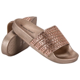 Zapatillas rosas elegantes rosado 4