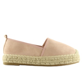 Alpargatas de mujer rosa BB10P Champagne rosado 4