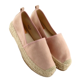 Alpargatas de mujer rosa BB10P Champagne rosado 3