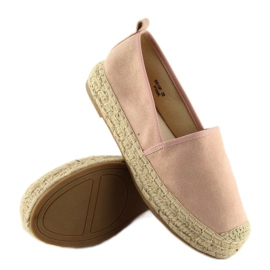 Alpargatas de mujer rosa BB10P Champagne rosado 5