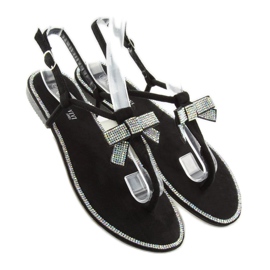 Sandalias ante negro 218-120 5