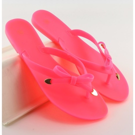 Chanclas meliski fucsia D2D neon rosado 6