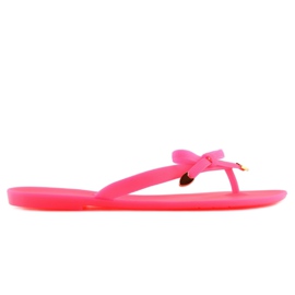 Chanclas meliski fucsia D2D neon rosado 2