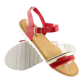 Sandalias mujer rojas S25 rojo 2 Sandalias mujer rojas S25 rojo 2