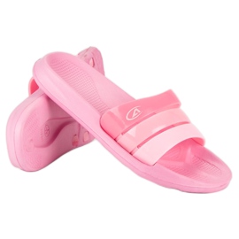 American Club Zapatillas de piscina americanas rosado 1