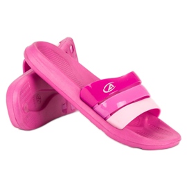 American Club Zapatillas de piscina americanas rosado 1 American Club Zapatillas de piscina americanas rosado 1