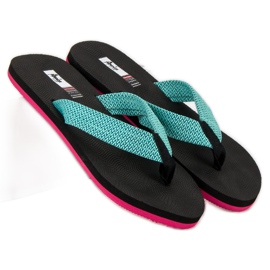American Club chanclas americanas negro verde 1