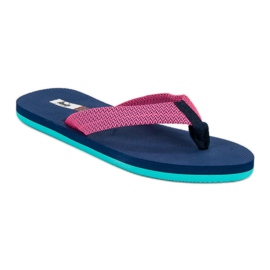American Club chanclas americanas azul rosado 3