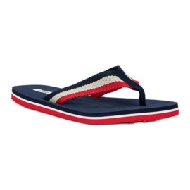 American Club pantuflas de mujer americanas azul 3