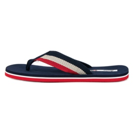 American Club pantuflas de mujer americanas azul 4