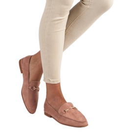 Comer Mocasines mujer rosa rosado 3