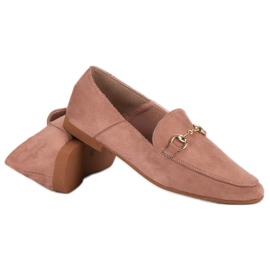 Comer Mocasines mujer rosa rosado 6