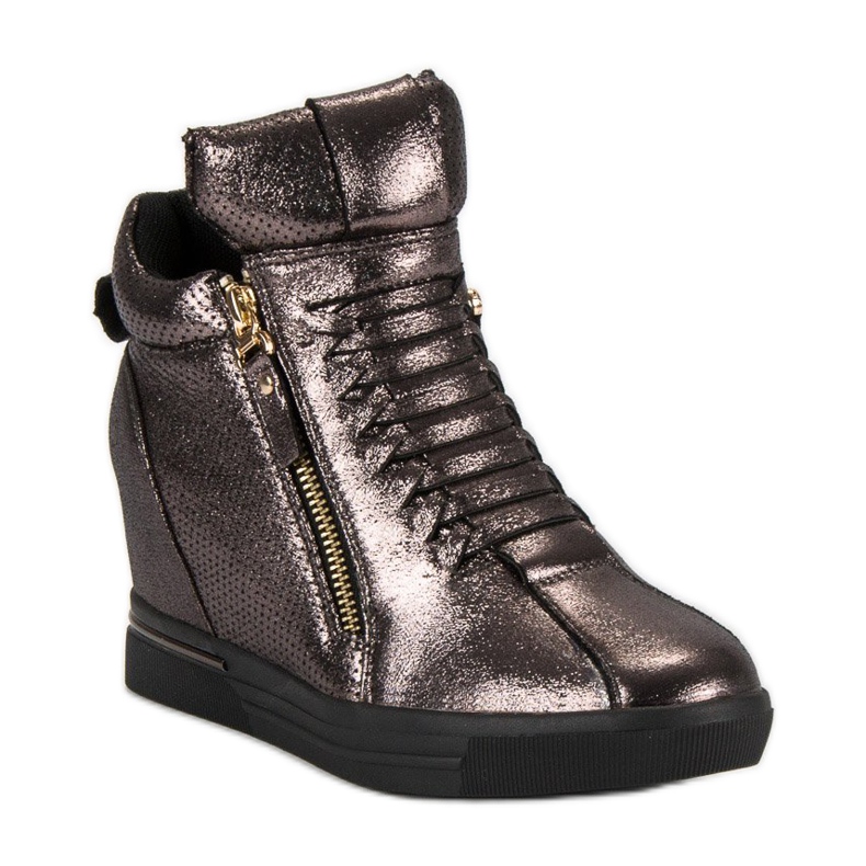 Zapatillas gris oscuro multicolor 1