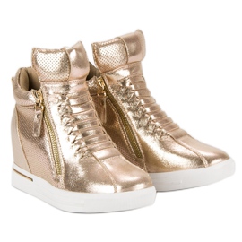 Zapatillas doradas dorado 6