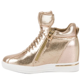 Zapatillas doradas dorado 4