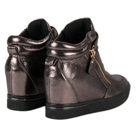 Zapatillas de deporte de cuña multicolor 2 Zapatillas de deporte de cuña multicolor 2