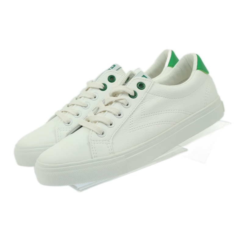 Deportivas blancas BIG STAR 274209 blanco verde 4