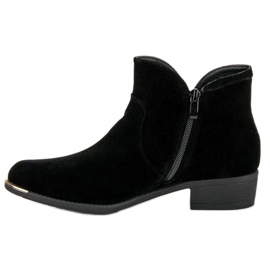 Botas camperas mujer negro 4