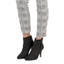 Botas clásicas de tacón negro 2