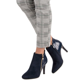 Botines azul marino 2