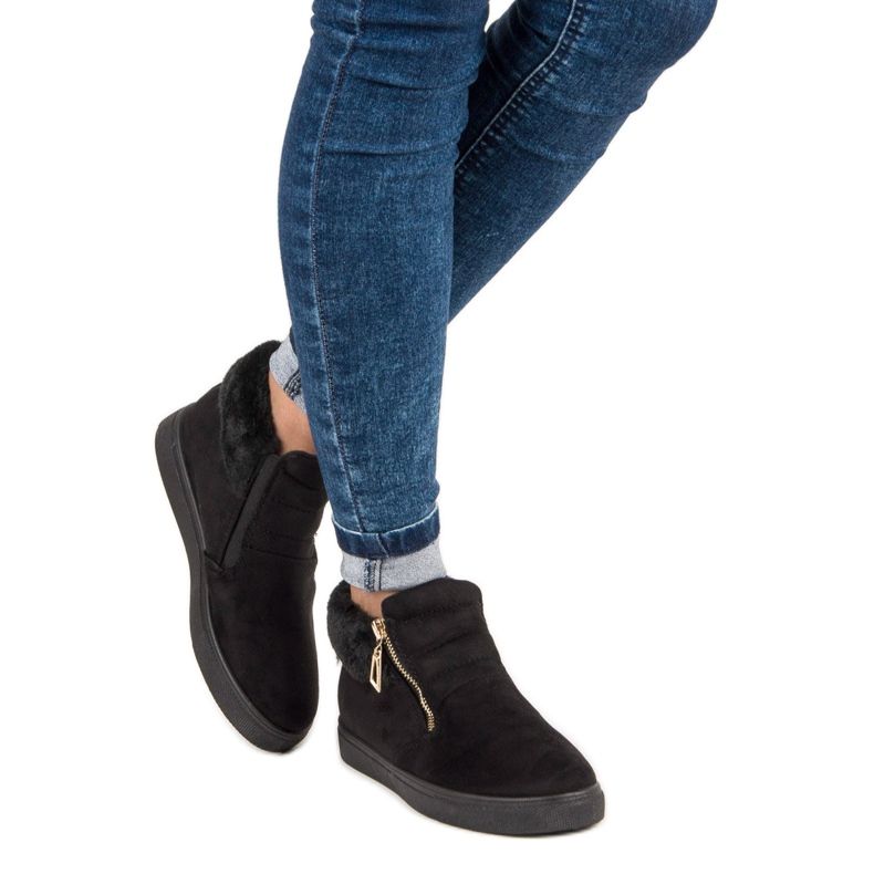 Sport Zapatillas negras por encima del tobillo negro 2