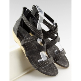 Sandalias alpargatas negras ME11783 Negro 1 Sandalias alpargatas negras ME11783 Negro 1