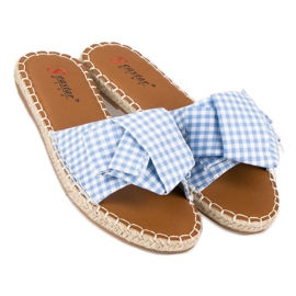 Seastar Babuchas cuadros azules 7