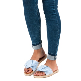 Seastar Babuchas cuadros azules 1