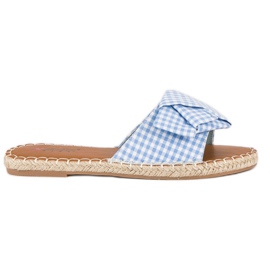 Seastar Babuchas cuadros azules 3