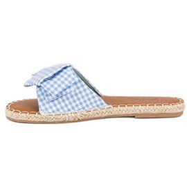 Seastar Babuchas cuadros azules 5