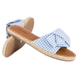 Seastar Babuchas cuadros azules 6