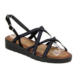 Comer Sandalias de mujer cómodas negro 5