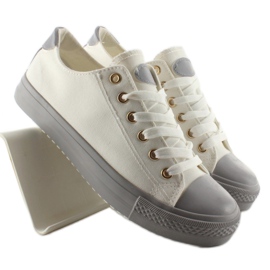 Deportivas sobre goma de color W-3051 Blanco 6