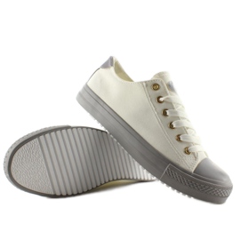 Deportivas sobre goma de color W-3051 Blanco 5
