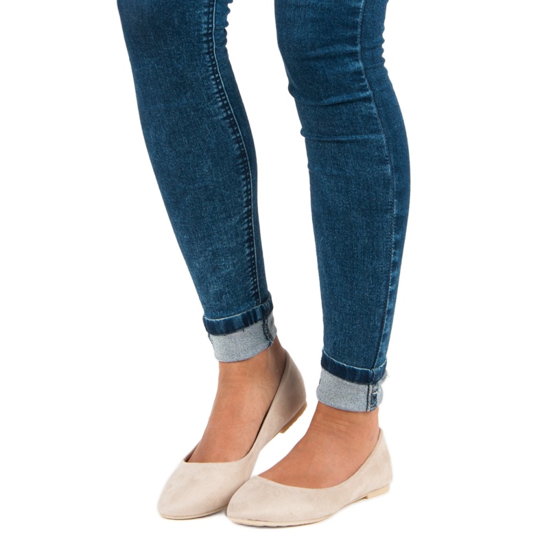 Seastar Bailarinas de ante beige 1 Seastar Bailarinas de ante beige 1