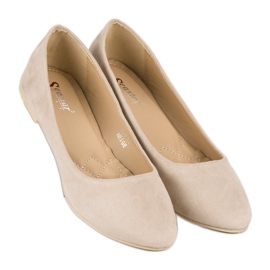 Seastar Bailarinas de ante beige 3