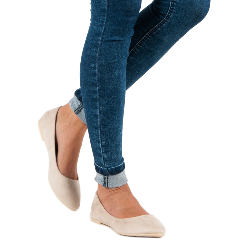 Seastar Bailarinas de ante beige 2 Seastar Bailarinas de ante beige 2